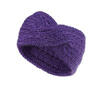 Hiver Oreilles Nouveau Bandeau Chauffe-Croix Serre-tête Enveloppez Casquettes de Baseball Femmes Une Casquette Turquie (Violet, Taille unique)