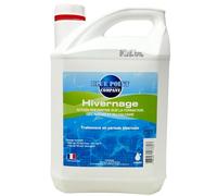 Hivernage Piscine, Traitement Anti Algues │ Produit d’Hivernage Liquide pour Piscines, Efficace Contre Algues Vertes 5L │ Empêche Les dépôts calcaires et évite Le développement des algues