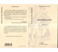 Hivernage - poèmes - Charles Carrere - L'harmattan - Livre
