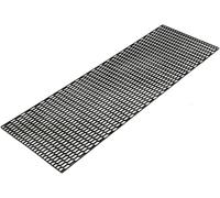 Hiverni Grille de ventilation universelle pour pare-chocs pour avant, découpable, nid d'abeille(C-xiao)