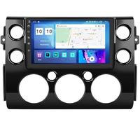 Hiverni Navigation GPS Autoradio multimédia à écran Tactile 9 Pouces pour Toyota pour Land pour Cruiser FJ 2017, Navigation GPS, Prise en Charge 4G et Wi-FI(8 Core 4G+WiFi 6G+128G)