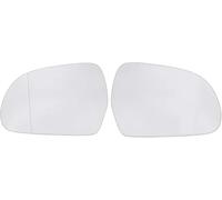Hiverni Pour A3 S3 8P A4 S4 B8 pour Quattro A5 S5 A6 Rétroviseur latéral chauffant en verre Lentille de rétroviseur(Left Right)