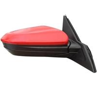 Hiverni Pour Civic 2016-2020 ensemble de rétroviseurs en verre cadre lentille rabattable automatiquement(Rouge,R)