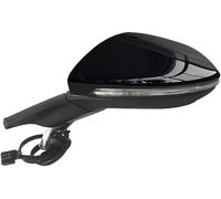 Hiverni Rétroviseur électrique rabattable pour Golf 7 MK7 2014-2016 5GG857507A(Noir,L)