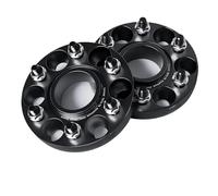 Hivernoi Entretoise de roue 2 pièces 6x139.7 100.1 pour grand mur GWM pour réservoir 300 400 500 T6-7075 entretoises de roue moyeu en aluminium(2PCS Black 35mm)