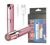 HIVETZ Épilateur facial pour femme, épilateur facial, épilateur de lèvre supérieure, rechargeable pour le visage, rasoir pour femme, appareil d'épilation, 1 pièce