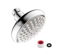 Hivexagon Pommes de douche fixes, Tete de Douche haute pression réglable rotative en laiton avec buses anti-encrassement HG395