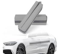 Hivexagon Protection magnétique anti-bosses pour portières de voiture, protection de portière de voiture amovible - prévient les bosses et les rayures pour véhicules (Gris argenté)