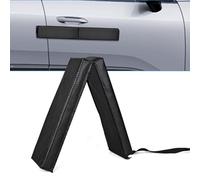 Hivexagon Protection magnétique pour Cadre de portière de Voiture - en Fibre de Carbone Vinyle Souple et Amovible - pour protéger Les encadrements de portières et Les Chocs - 80 cm (Noir)