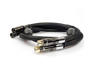 HiViLux Câble XLR/NF/symétrique Hi-Fi de référence OCC/SCC Ø = 14 mm Paire stéréo/2 canaux 1.5m Paar