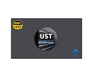 HiViLux® UST Écran de cadre Ultra Thin Zero Cadre CLR/ALR pour TV laser : HiViPrism Cinema HDR contraste élevé/8K/4K/3D (16:9 110" 244 x 137 cm)