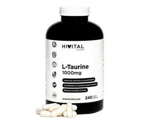 HIVITAL L-Taurina 1000 mg 240 cáps
