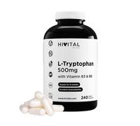 HIVITAL L-Triptófano 500 mg con Vit B3 y B6 240 cáps