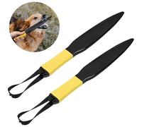 Hivorlon 2 pièces bâtons de séparation pour Chiens, bâtons en Nylon pour Chiens puissants, Jouets à mâcher en Nylon, Outils pour séparer Les Chiens, ouvre mâchoires pour Chiens Moyens et Grands