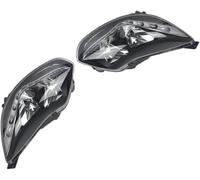 Hivvaor ensemble de feux avant 1 paire pour Ford pour Focus 2012-2014 Phare DRL Clignotant pour feux de route Lentille de projecteur
