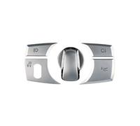 hivxwerm Autocollants Bouton Compatible avec BMW pour E70 2008 2009 2010 2011 2012 2013 Autocollant pour Bouton Commutation Voiture Garniture Couvercle Accessoires pour Intérieur De Voiture