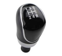 hivxwerm Pommeau de Levier de Compatible avec Ford pour Fiesta pour MK7 2008 2009 2010 2011 2012 2013 2014 2015 5 6 Vitesses Adaptateur Tête Vitesse De Voiture Levier Vitesse De Voiture(5-Speed)