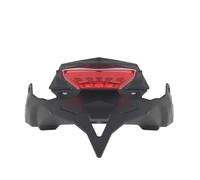 hivxwerm Support de Plaque Moto pour F900R 2020- Support De Plaque D'immatriculation Arrière Court pour Moto Support De Contre-Pointe Pièces De Rechange Et De Mise À Niveau Intégrées(Red)