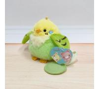 hiwhale Mini Aimant Station Épaule Compagnon Pet Oiseau Plushie; Magnifique Moelleux Parrot Pigeon Jouet Amusant Pendentif pour Enfants