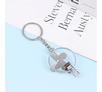 hiwhale Nouveau squisito portachiavi Giocattolo in ottone Acciaio inossidabile Mini Clip per topi Regalo di gioielli personalizzati di Alta qualità