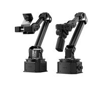 HIWONDER Kit de bras robotique AI compatible avec LeRobot SO-ARM101 Embodied AI Imitation Learning VLA Développement de modèles Open Source 6 axes entièrement en métal avec tutoriels et télécommande