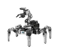 HIWONDER ROS2 Jetson Hexapode avec OpenClaw Grands modèles d'IA ChatGPT SLAM Cartographie 3D AI Vision Scène vocale Comprendre l'auto-équilibrage ROS Robot éducatif ROS, kit avancé ROSpider sans