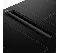 HIXI 84700 UF 80 cm Table de cuisson à induction, encastrable (4 zones de cuisson à induction avec 1 zone de cuisson flexible), 5 zones de cuisson,
