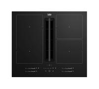 Beko HIXI 64700 UF Noir Intégré 60 cm Plaque avec zone à induction 4 zone(s) Hotte intégrée