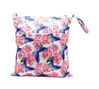 Hixingo 1 Pack Sac à Couches Lavables, Réutilisable Sac à Maillot Mouillé 40x45cm Organiseur Pochette Couche, Imperméable Eclair Wetbag de Voyage pour Les Plage Piscine (Style 11)