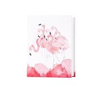 Hixingo Album Photo 10x15 100 Pochette, Grand Taille Album Photo Bebe Commémoratif Album Photo Pochette, Album Photo Traditionne pour Famille/Mariage/Voyage/Bébé (6’’,Flamant Rose)