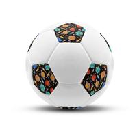Hixingo Ballon de Football Taille 5 (Diamètre 21,6 cm) - Ballon de Sport en PVC Résistant pour Entraînement et Loisirs en Plein Air | Aiguille de Gonflage Incluse | 3D de planète (Système Solaire)