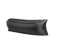 Hixingo Canapé Gonflable, Camping Fauteuil Gonflable, Imperméable à l'eau Hamac Gonflable, Lit d'air de Sofa Gonflable de Fainéant Paresseux pour Camping (One Size,Noir)