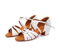 Hixingo Chaussures Danse Latine Femme Talon Bas 3.5cm | Idéal Pour La Salsa Et Les Dances De Salon. Conçu En Matériaux Souples Et Respirants Pour Un Confort Optimal Sur La Piste.