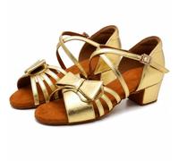 Hixingo Chaussures Danse Latine Femme Talon Bas 3.5cm | Idéal Pour La Salsa Et Les Dances De Salon. Conçu En Matériaux Souples Et Respirants Pour Un Confort Optimal Sur La Piste.