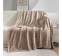 Hixingo Couverture Douce et Confortable Plaid Polaire Plaid Tout Doux Couverture Chaude Polaire, Poilu Douce Et Moelleuse pour Canapé-Lit et Canapé (Kaki,200x230cm)