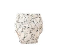 Hixingo Culotte Apprentissage Propreté Fille Garcon, Culotte d Apprentissage Lot de 1 Réutilisable, Couche Lavable Enfant Doux, Couches pour Les Enfants de 1 à 6 Ans (Lapin blanc,XL: 110)