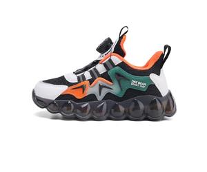 Hixingo Enfant Chaussure de Basketball, Garçon Sneakers Baskets Enfant Filles Mode Baskets de Basket-Bal Maille pour Chaussures de Sport, pour Mixte Jeunes Homme Femme 37 Vert Foncé Noir