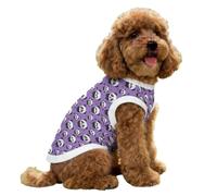 Hixingo Gilet de Refroidissement pour Chien, Manteau Rafraîchissant Confortable par Évaporation, Veste d'été Anti-Coup de Chaleur avec Trou de Harnais (Dessin animé 3,S)