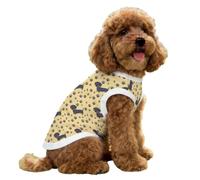 Hixingo Gilet de Refroidissement pour Chien, Manteau Rafraîchissant Confortable par Évaporation, Veste d'été Anti-Coup de Chaleur avec Trou de Harnais (Dessin animé 6,XS)