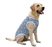 Hixingo Gilet de Refroidissement pour Chien, Manteau Rafraîchissant Confortable par Évaporation, Veste d'été Anti-Coup de Chaleur avec Trou de Harnais (Panda 6,XL)