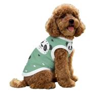 Hixingo Gilet de Refroidissement pour Chien, Manteau Rafraîchissant Confortable par Évaporation, Veste d'été Anti-Coup de Chaleur avec Trou de Harnais (Motif Panda 9,S)