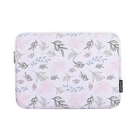 Hixingo Housse Ordinateur Portable 11/12/13/14/15 Pouces, Sacoche pour Portable Ordinateur Étanche avec 4 Couches de Protection Sac de Transport PC Compatible (15 Pouces,Feuille Bleue)