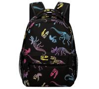Hixingo Impression 3D Sac à Dos Enfants Fille Garçons, Confortable Jardin d'enfants Cartable Primaire Maternelle, Petit Adolescents Sac a Dos Grande Capacité (Motif dinosaure 1,42x31x15cm)