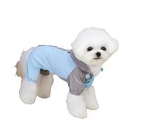 Hixingo Manteau d'hiver à Pattes pour Chien, Chaud Veste Chaude et Froide pour Chien Intérieur et Extérieur Vêtements pour Petit Moyen Grands Chiens (BD05 Bleu,XXL)