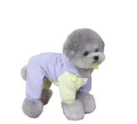 Hixingo Manteau d'hiver à Pattes pour Chien, Chaud Veste Chaude et Froide pour Chien Intérieur et Extérieur Vêtements pour Petit Moyen Grands Chiens (BD05 Violet,S)