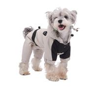 Hixingo Manteau d'hiver pour Chien Chaud, Petit Manteau pour Chien Intérieur et Extérieur Veste Doudoune pour Petit Moyen Grands Chiens Chaton Pet Chiot Vêtements S-3XL (362 Beige,XL)