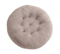 Hixingo Panier Chien Chaleur Ronde, Hiver Panier Chat en Peluche Coussin Chien, Tapis Animale Antidérapante, Portable Coussin pour Chat, pour Grande Moyen Petit Animale (Marron Clair,70cm)