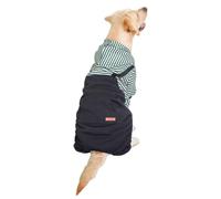 Hixingo Pull pour Chien Petite Moyen Grande Taille, Pull-Over en Polaire pour Chien Manteau Chats Chaud Hiver Polaire Vêtement Chat Hiver par Temps Froid (BD2 Vert,4XL)