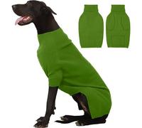 Hixingo Pull pour Chien Petite Moyen Grande Taille, XS-5XL Pull-Over en Tricot pour Chien Manteau Chats Chaud et Doux Hiver Tricot Vêtement Chat Hiver par Temps Froid (YX367 Vert Pomme,4XL)