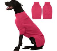 Hixingo Pull pour Chien Petite Moyen Grande Taille, XS-5XL Pull-Over en Tricot pour Chien Manteau Chats Chaud et Doux Hiver Tricot Vêtement Chat Hiver par Temps Froid (YX367 Rose Vif,XS)